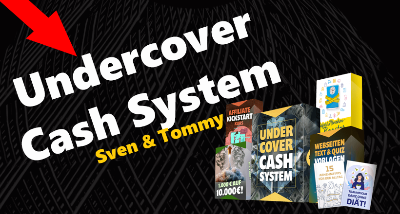 Undercover Cash System